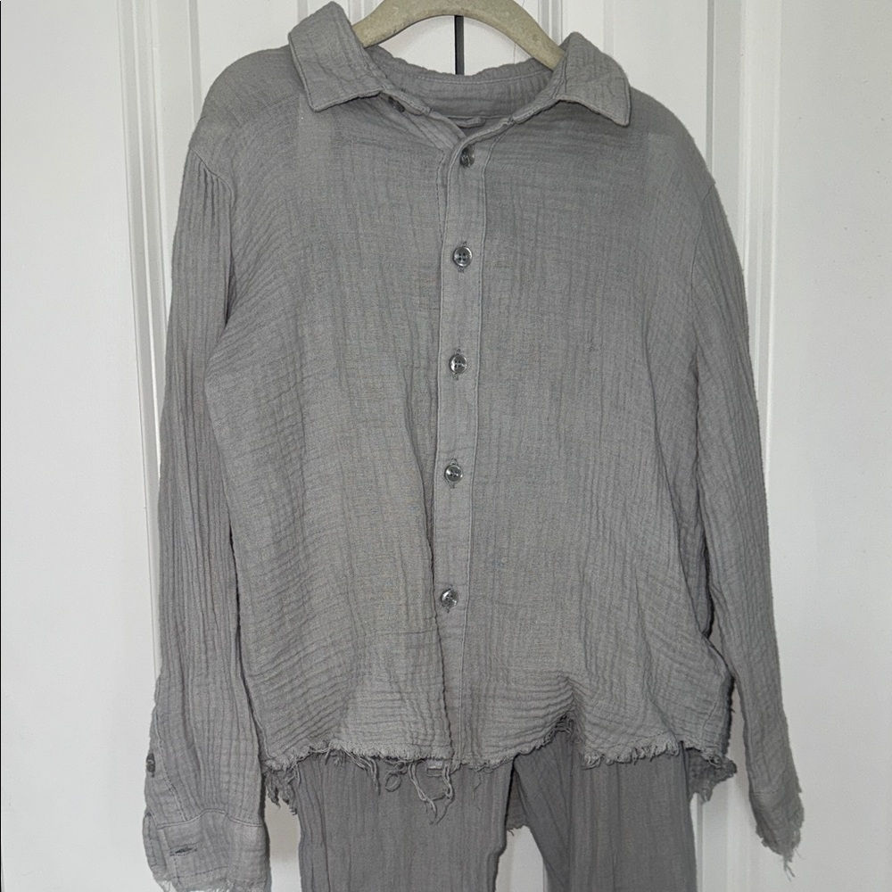 Gray Kids Matching Set - Picture 2 of 4